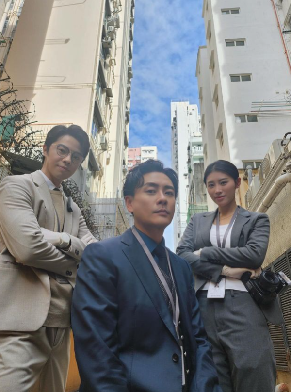 黃宗澤積極為TVB新劇《法證先鋒6倖存者的救贖》開工（圖片來源：IG@boscomine)