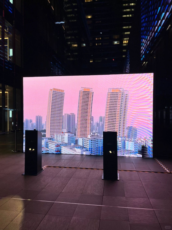 深圳光影藝術季福田主展區（圖片來源：Yan.F飯飯＠小紅書）