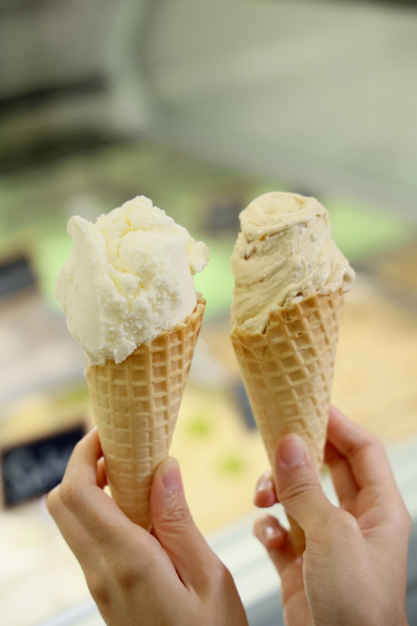 觀塘工廈發現手工 Gelato 店 本地製造 12 款口味 / 驚奇香印提子清酒口味