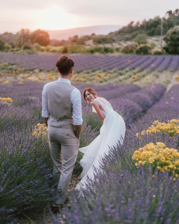 「昇女郎」李曉欣南法影唯美婚照 分享籌備過程:漫長卻非常享受