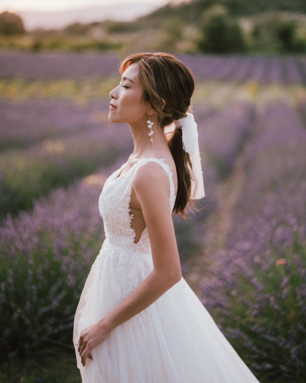 「昇女郎」李曉欣南法影唯美婚照 分享籌備過程:漫長卻非常享受