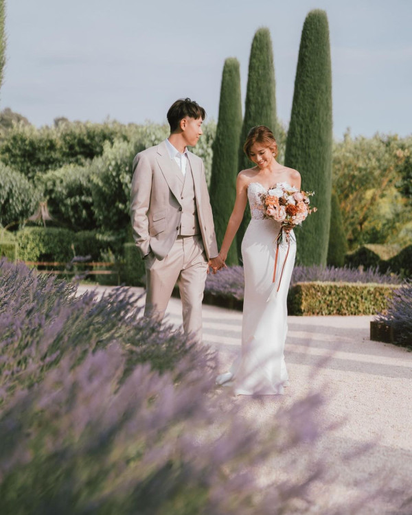 「昇女郎」李曉欣南法影唯美婚照 分享籌備過程:漫長卻非常享受