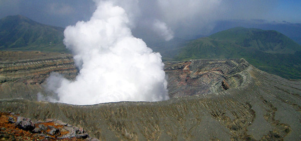 阿蘇火山噴發警報升至2 火山活動加劇！有可能噴火 