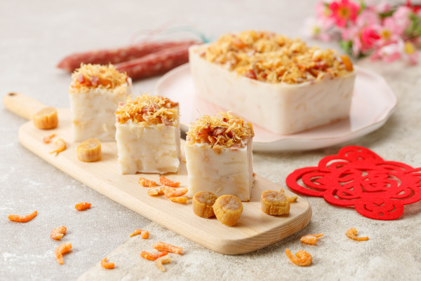 編輯部熱選年糕─酒店篇 鵝肝蘿蔔糕 / 煙燻腩肉芋頭糕 / 黃金榴槤糕