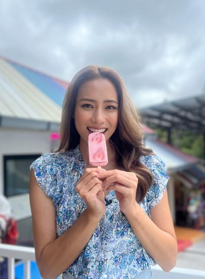 劉穎鏇現身澳門真實身形似巨人！腰線到粉絲心口晒44吋半長腿！ 