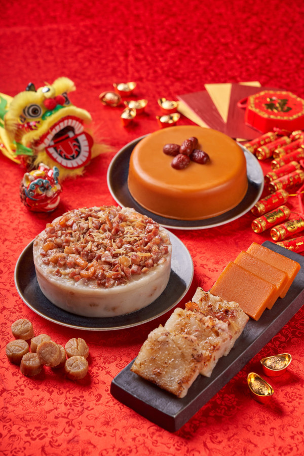 編輯部熱選年糕 金獅奶黃年糕 / 黑松露淮山糕 / 大師姐牛肝菌素蘿蔔糕