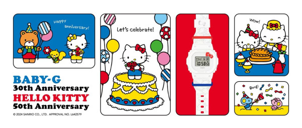 限量版Casio BABY-G x Hello Kitty手錶慶祝雙重周年紀念！Carousell 有炒價