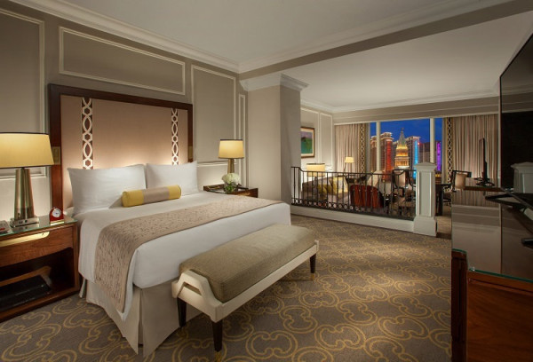 威尼斯人酒店同樣奢華。（圖片來源：威尼斯人官網）