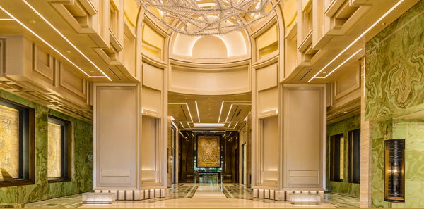 美獅美高梅位於澳門氹仔的中心地帶。（圖片來源：美獅美高梅官網）