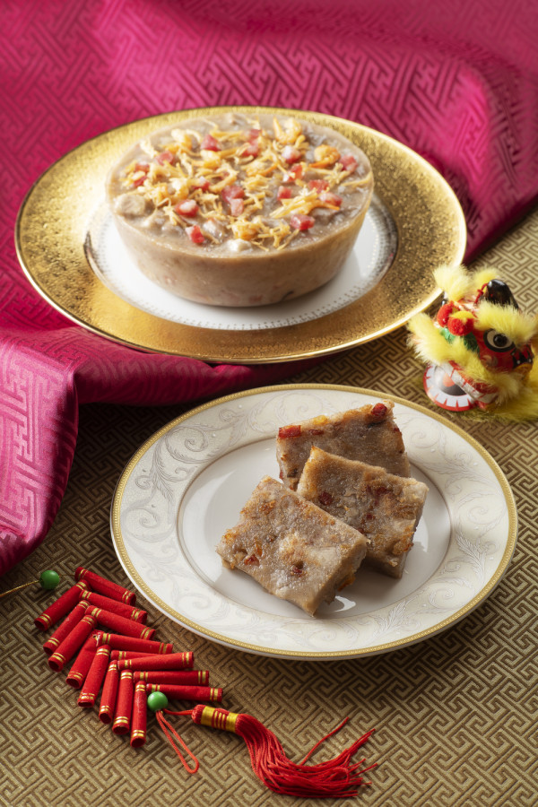 編輯部熱選年糕 金獅奶黃年糕 / 黑松露淮山糕 / 大師姐牛肝菌素蘿蔔糕