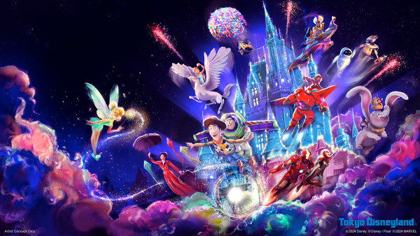 東京迪士尼樂園表演 全新灰姑娘城堡投影秀（圖片來源：東京迪士尼樂園）