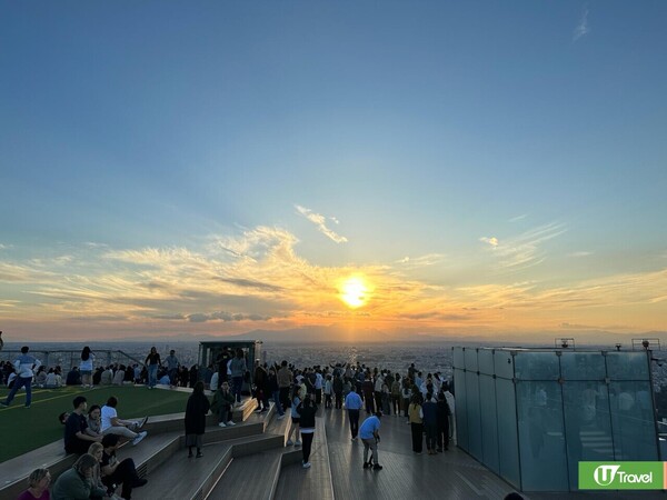 Sky Edge位於Shibuya Sky最頂層Sky Stage的角落，在此可以俯瞰一望無際的東京街景。
