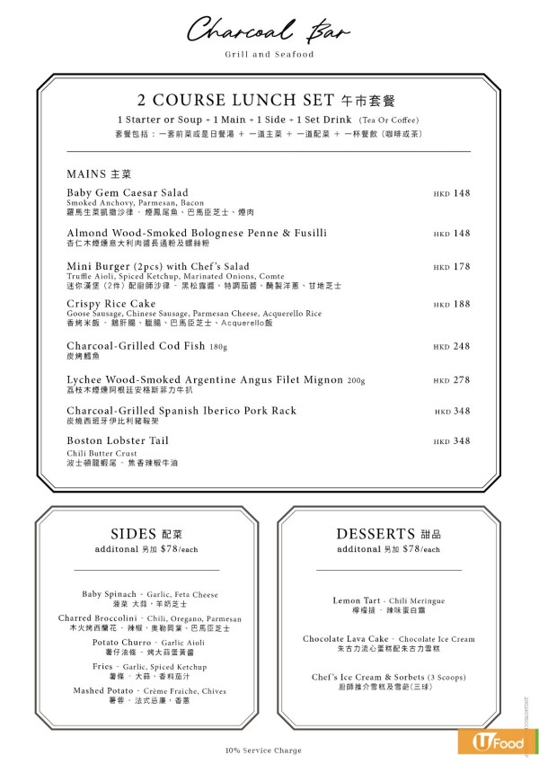 米芝蓮總廚主理！尖沙咀全新木炭燒烤概念店 煙燻戰斧牛扒／原隻虎蝦／海膽多士