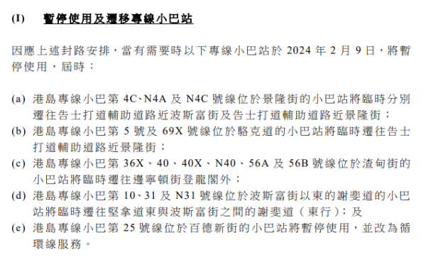 農曆新年特別交通安排！全港各區分時段實施封路 交通改道措施一覽