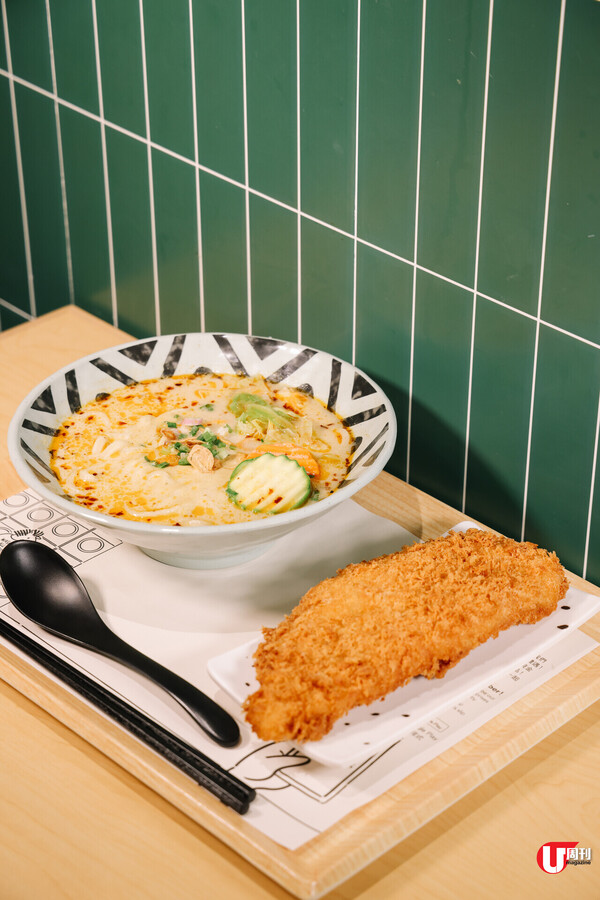 沙嗲王副線 白咖喱主題餐廳 必試新增漢堡扒滑蛋蓋飯 / 經典白咖喱香茅豬扒飯 