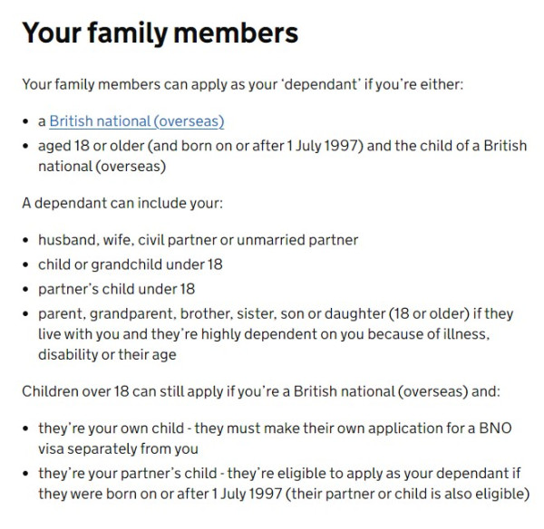 【BNO Visa申請教學】BNO簽證申請費用/所需文件/申請資格/97後申請程序 