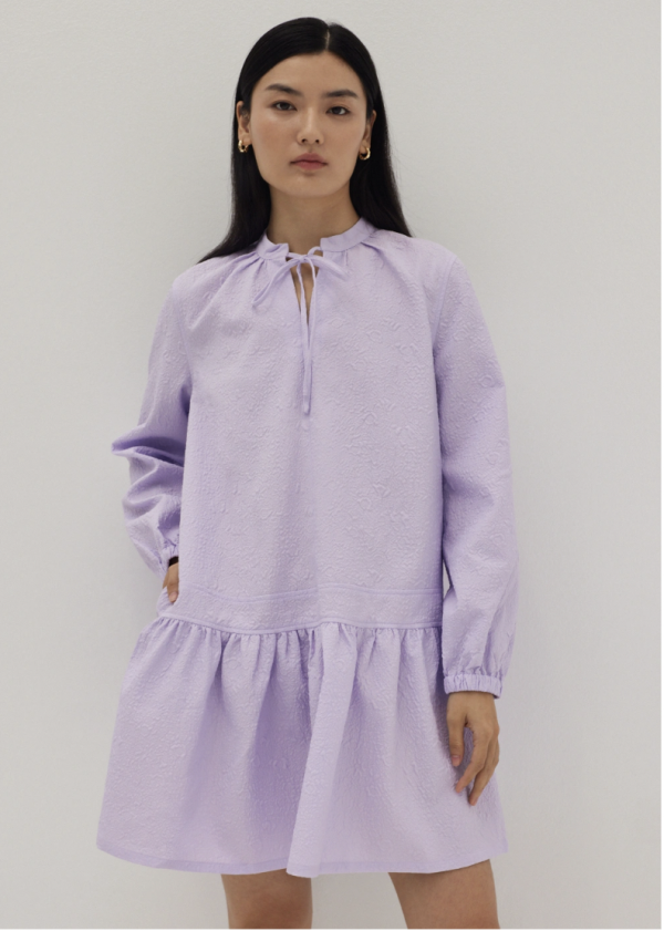 Shaira Ruched Peplum Dress 原價HK$355｜折後HK$145（4折）