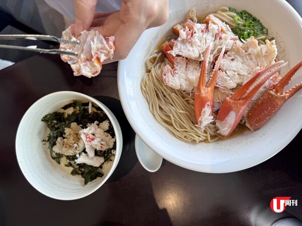 【短線特搜】鳥取縣冬季必食松葉蟹 一丼有5隻蟹 機場3倍量蟹拉麵 加映雪鞋體驗（有片） 