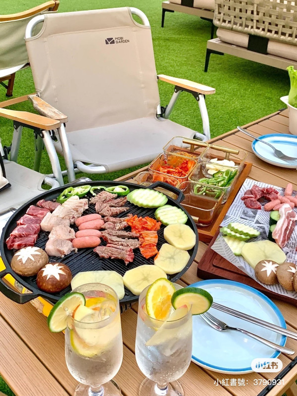 深圳好去處｜深圳歡樂港灣露營風戶外和牛燒肉 人均！唯美日落海景/煙花 