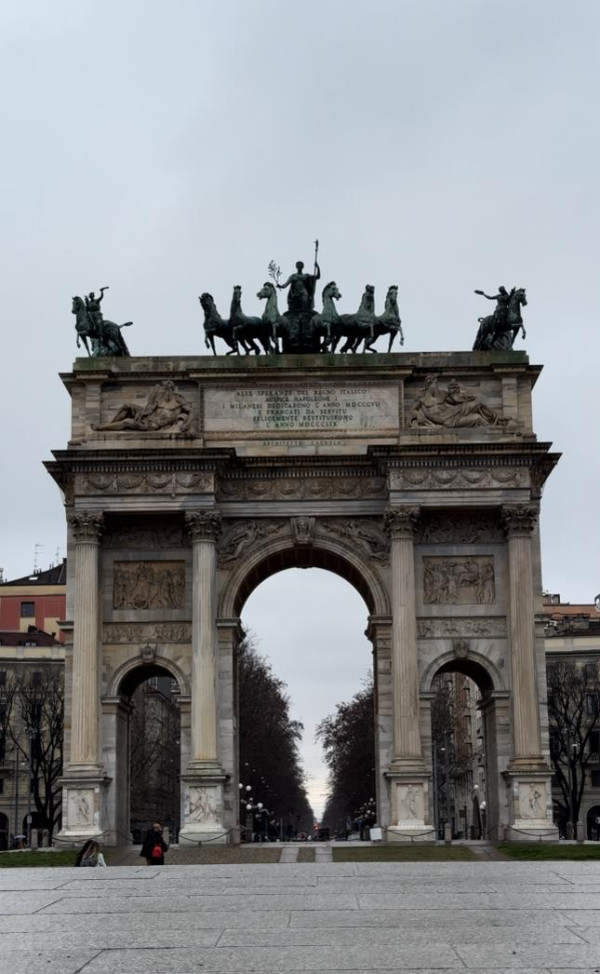 米蘭自由行打卡景點3：和平之門（Arch of Peace）