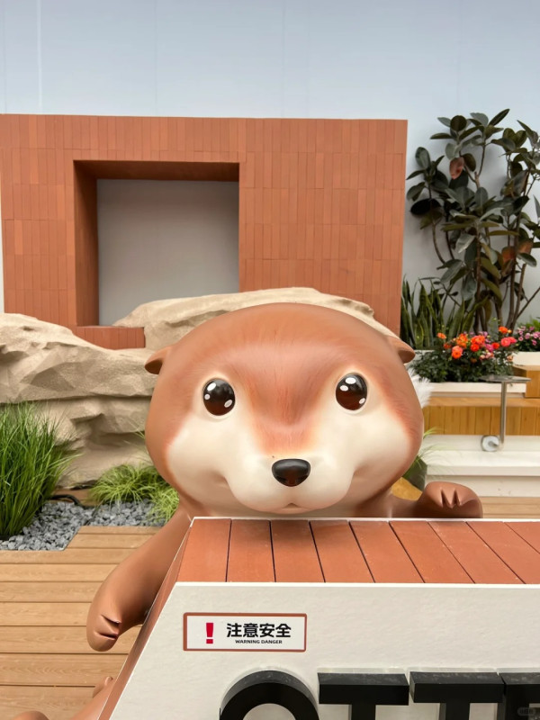 深圳好去處｜深圳龍崗萬科廣場全新打卡好去處  3米高巨型水獺/田園風花園 