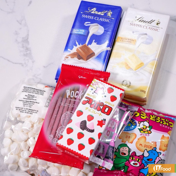 新手零失敗！簡單3步白色情人節食譜    粉紅零食朱古力板