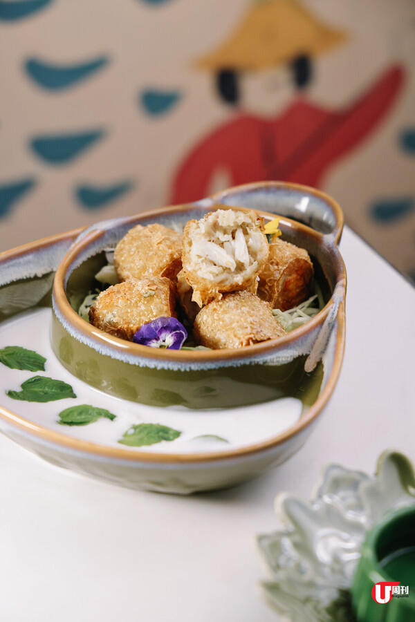 泰國飲食界金童 + 文苑飯莊大廚主理泰菜館 / 超誘惑！梳乎厘蝦膏蟹肉奄列