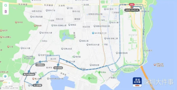 深圳巴士增設假日遊玩專線 深圳灣口岸直達海上世界 