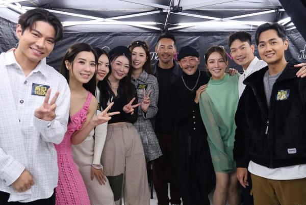 Mandy為劇集《再見•枕邊人》作宣傳活動