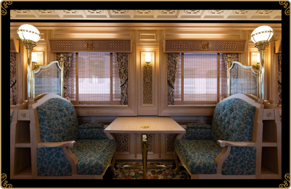 JR九州美食豪華觀光列車!復古明治風車廂料理