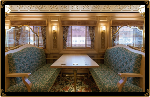 JR九州美食豪華觀光列車!復古明治風車廂料理