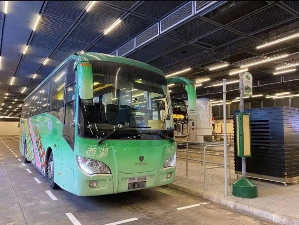 永東巴士開設由香港前往花都專線，在香港有共14個上車點。（圖片來源：Facebook@永東巴士）