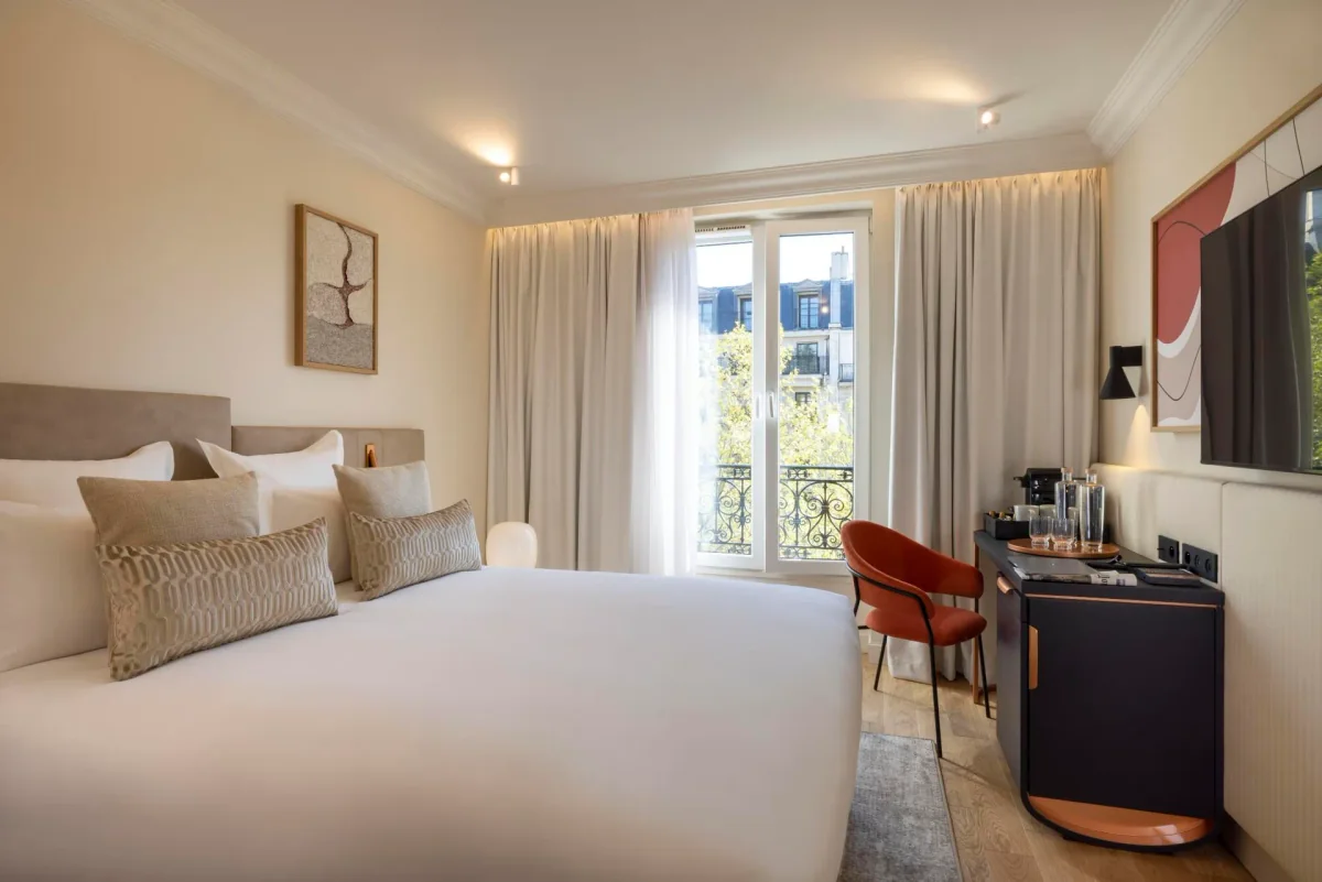 酒店提供23間客房，房間設計舒適優雅。（圖片來源：Alberte Hôtel）
