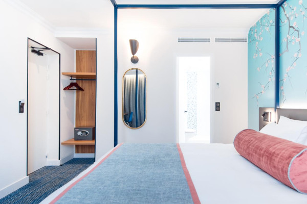 酒店位於第十五區。（圖片來源：Hôtel Bleu de Grenelle）