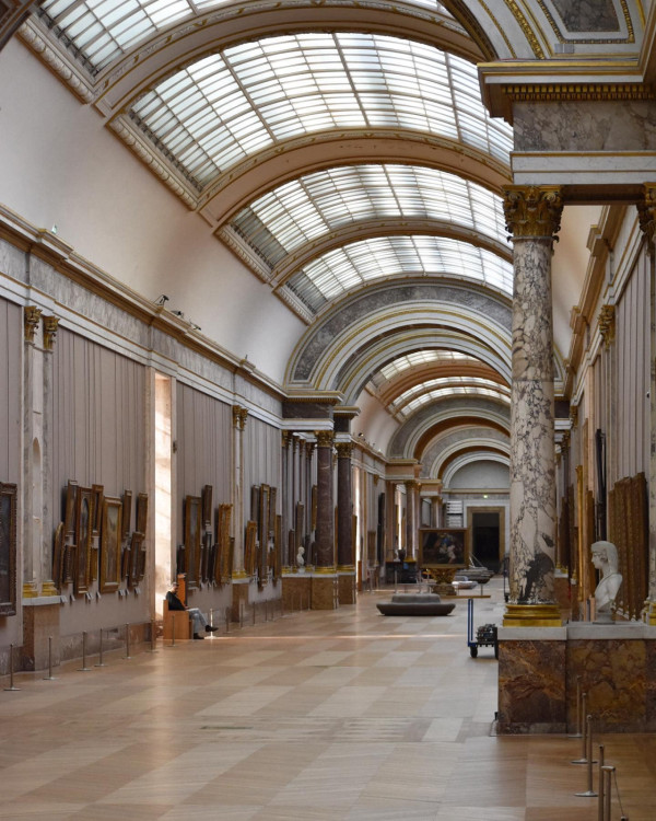 三大博物館之一的「羅浮宮」。（圖片來源：Facebook@Musée du Louvre）