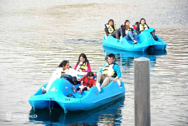 室外情侶拍拖好去處 迪欣湖（圖片來源：迪欣湖｜HONG KONG D）
