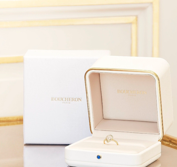 結婚戒指推薦5：Boucheron Facette婚戒 HK$‌20,800