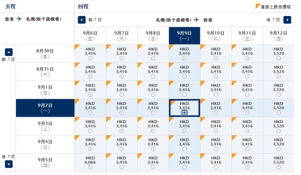 ANA日本機票限時優惠！連稅+行李36起飛東京/大阪/札幌等 送免費內陸機 