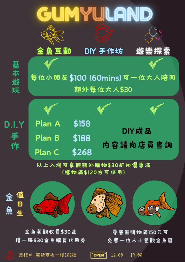 親子好去處｜全港首間金魚探索館！特色魚缸親親金魚/攤位遊戲/科學實驗