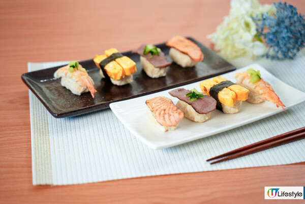 寵物壽司盛合｜首推寵物鮮食食譜 仿真度極高！