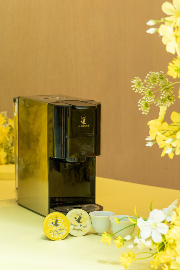 TEA CHÂTEAU推出沖泡茶機連茶囊限時優惠   買滿指定金額送桂花酒釀套裝／現場體驗古法薰茶工藝