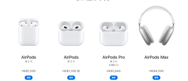 AirPods比較｜2024AirPods入手攻略 一文睇清AirPods 3、AirPods Pro 2 各系功能差異