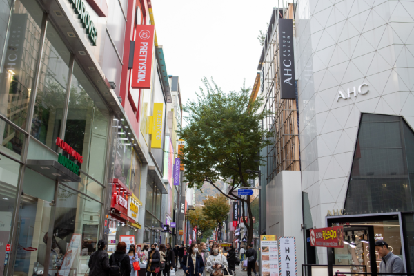 明洞商圈（圖片來源︰韓國觀光公社）