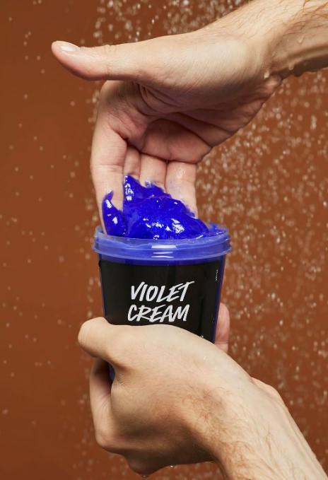 2024護髮素推薦5：LUSH Violet Cream Conditioner 紫羅潤澤護髮素 HK$150/100g