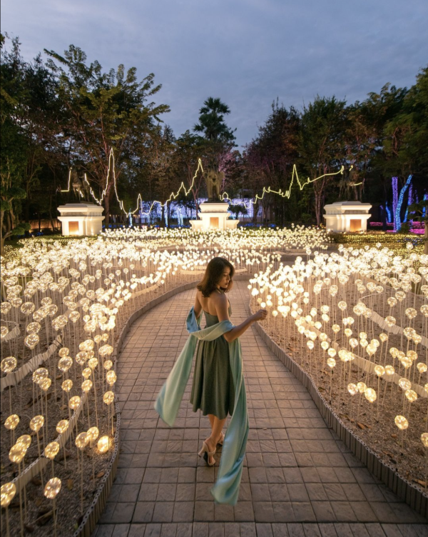 內設20個景區，每個都非常夢幻。（圖片來源：IG@nasatta_thai）