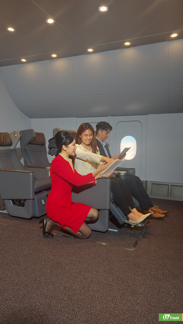 國泰航空全新特選經濟客艙率先睇！座椅、機上娛樂系統全面升呢 