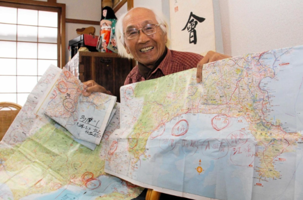 單車長征｜89歲老翁踩600公里單車探愛兒 神戶踩到東京沿途靠地圖認路