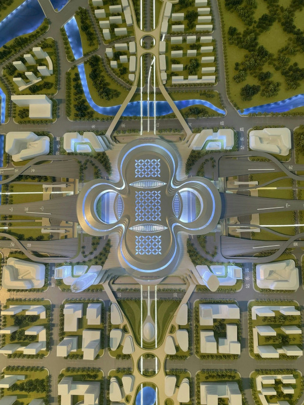 南京北站外觀設計被嘲似衛生巾 原意係模仿呢樣？ 網友反應兩極 