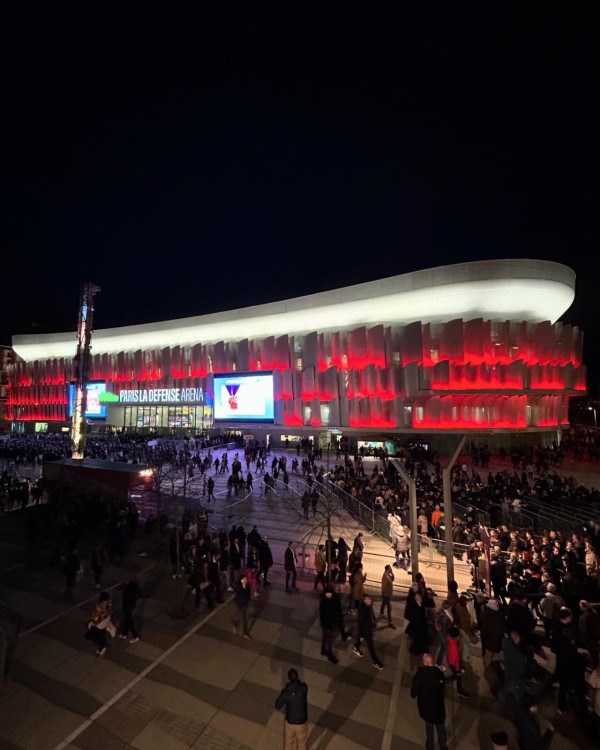 拉德芳斯體育館（圖片來源：Facebook＠Paris La Défense Arena）