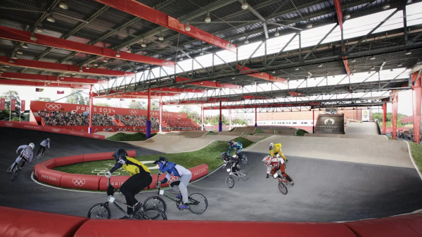 伊夫林省聖康坦小輪車體育館（圖片來源：Olympics）